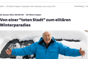 Sueddeutsche.de – German news coverage of Aspen and Klaus Obermeyer
